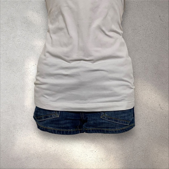 Lululemon Cool Racerback Tank Top w/ Rainbow Trim Straps - Picture 4 of 6